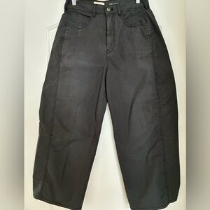 Pilcro Lightweight Cropped Barrel Pant Sz. 28